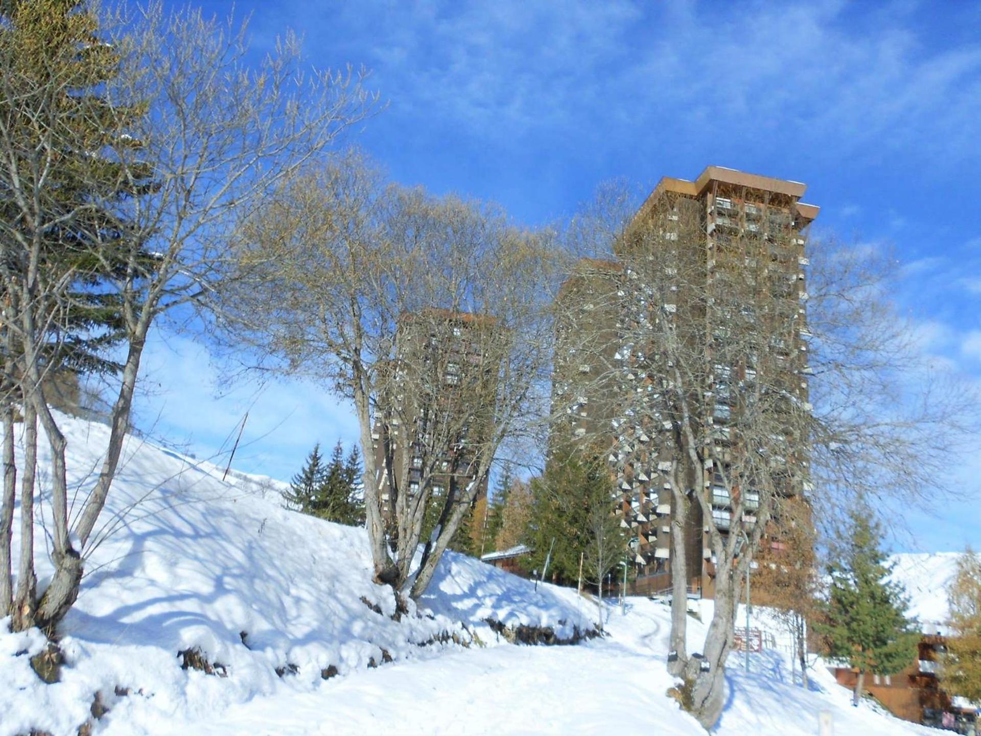 Appartement Studio 2 personnes - été/hiver - chez Valou à Le Corbier Extérieur photo